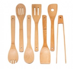 Bamboo 7-Piece Cooking Utensils set