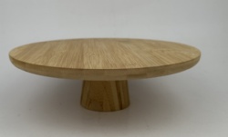 Bamboo cake stand, food serving tray
